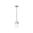 Livex Lighting 40191-91 Harding 1-Light 100W Brushed Nickel Pendant