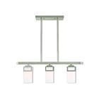 Livex Lighting 40193-91 Harding 3-Lights 300W Brushed Nickel Chandelier