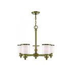 Livex Lighting 40205-01 Middlebush 5-Lights 500W Antique Brass Chandelier