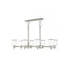 Livex Lighting 40208-91 Middlebush 8-Lights 800W Brushed Nickel Chandelier