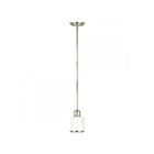 Livex Lighting 40210-35 Middlebush 1-Light 100W Polished Nickel Pendant