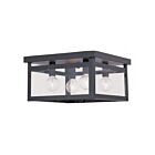 Livex Lighting Milford 4032-07 4-Lights 160W Bronze Flush Mount