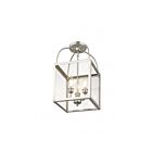 Livex Lighting 4037-91 Milford 3-Lights 180W Brushed Nickel Convertible Semi-Flush Mount or Pendant