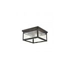 Livex Lighting Milford 4052-07 4-Lights 160W Bronze Flush Mount