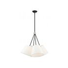 Livex Lighting 40564-04 Prato 4-Lights 160W Black Chandelier
