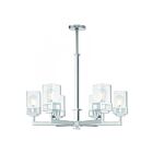Livex Lighting 40598-05 Harding 6-Lights 600W Polished Chrome Chandelier