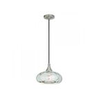 Livex Lighting 40603-91 Pendants 1-Light 100W Brushed Nickel Pendant