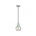 Livex Lighting 40604-91 Pendants 1-Light 100W Brushed Nickel Pendant