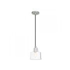 Livex Lighting 40606-91 Pendants 1-Light 100W Brushed Nickel Pendant