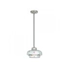 Livex Lighting 40607-91 Pendants 1-Light 100W Brushed Nickel Pendant