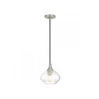 Livex Lighting 40610-91 Pendants 1-Light 100W Brushed Nickel Pendant