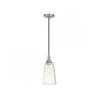 Livex Lighting 40637-91 Pendants 1-Light 100W Brushed Nickel Pendant