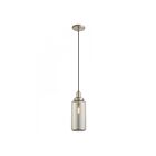 Livex Lighting 40640-91 Pendants 1-Light 60W Brushed Nickel Pendant