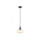 Livex Lighting 40644-92 Pendants 1-Light 60W English Bronze Pendant