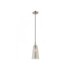 Livex Lighting 40647-91 Pendants 1-Light 60W Brushed Nickel Pendant