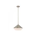 Livex Lighting 40685-91 Stockholm 1-Light 40W Brushed Nickel Pendant