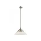 Livex Lighting 40687-91 Stockholm 1-Light 40W Brushed Nickel Pendant
