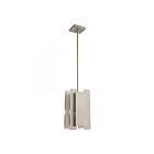 Livex Lighting 40691-91 Varick 1-Light 100W Brushed Nickel Pendant