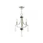 Livex Lighting 40783-92 Laurel 3-Lights 180W English Bronze Chandelier