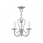Livex Lighting 40863-05 Mirabella 3-Lights 180W Polished Chrome Chandelier