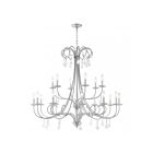 Livex Lighting 40870-05 Daphne 18-Lights 720W Polished Chrome Chandelier