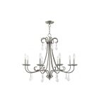 Livex Lighting 40878-92 Daphne 8-Lights 480W English Bronze Chandelier