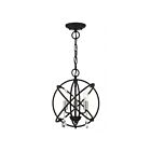 Livex Lighting 40903-07 Aria 3-Lights 180W Bronze Chandelier