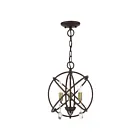 Livex Lighting 40593-05 Harding 3-Lights 180W Polished Chrome Chandelier
