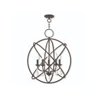 Livex Lighting 40905-92 Aria 5-Lights 300W English Bronze Chandelier