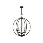 Livex Lighting 40915-05 Arabella 5-Lights 300W Polished Chrome Chandelier