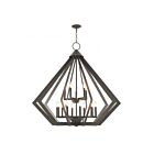 Livex Lighting 40928-07 Prism 15-Lights 900W Bronze Chandelier