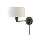 Livex Lighting Swing 40940-92 60W 1-Light English Bronze Wall Sconce