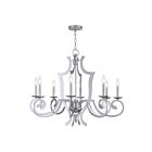 Livex Lighting 41008-05 Aldrich 8-Lights 480W Polished Chrome Chandelier