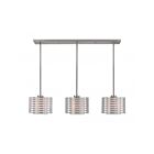 Livex Lighting 41033-91 Hilliard 3-Lights 300W Brushed Nickel Chandelier