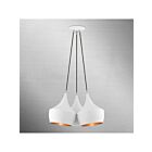 Livex Lighting 41083-03 Waldorf 3-Lights 180W White Pendant