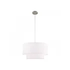 Livex Lighting 41098-91 Meridian 1-Light 100W Brushed Nickel Pendant