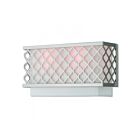 Livex Lighting Arabesque 41102-91 80W 2-Lights Brushed Nickel Wall Sconce