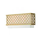 Livex Lighting Arabesque 41103-33 80W 2-Lights Soft Gold Wall Sconce