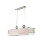 Livex Lighting 41106-91 Arabesque 9-Lights 510W Brushed Nickel Chandelier
