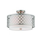 Livex Lighting Arabesque 41108-91 3-Lights 120W Ceiling Mount
