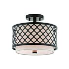 Livex Lighting Arabesque 41111-92 2-Lights 80W Ceiling Mount