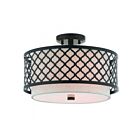 Livex Lighting Arabesque 41112-92 3-Lights 120W Ceiling Mount