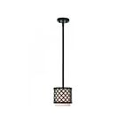 Livex Lighting 41118-92 Arabesque 1-Light 40W English Bronze Pendant