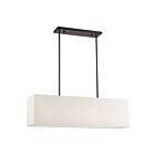 Livex Lighting 41168-91 Haddonfield 4-Lights 160W Brushed Nickel Chandelier