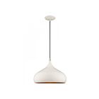 Livex Lighting 41173-69 Pendants 1-Light 60W Shiny White Pendant