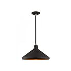 Livex Lighting 41179-04 Pendants 1-Light 60W Black Pendant