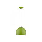 Livex Lighting 41181-78 Pendants 1-Light 60W Shiny Apple Green Pendant