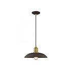 Livex Lighting 41193-07 Pendants 1-Light 60W Bronze Pendant