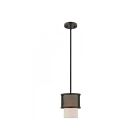 Livex Lighting 41201-07 Braddock 1-Light 40W Bronze Pendant