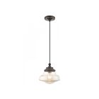 Livex Lighting 41223-92 Pendants 1-Light 60W English Bronze Pendant